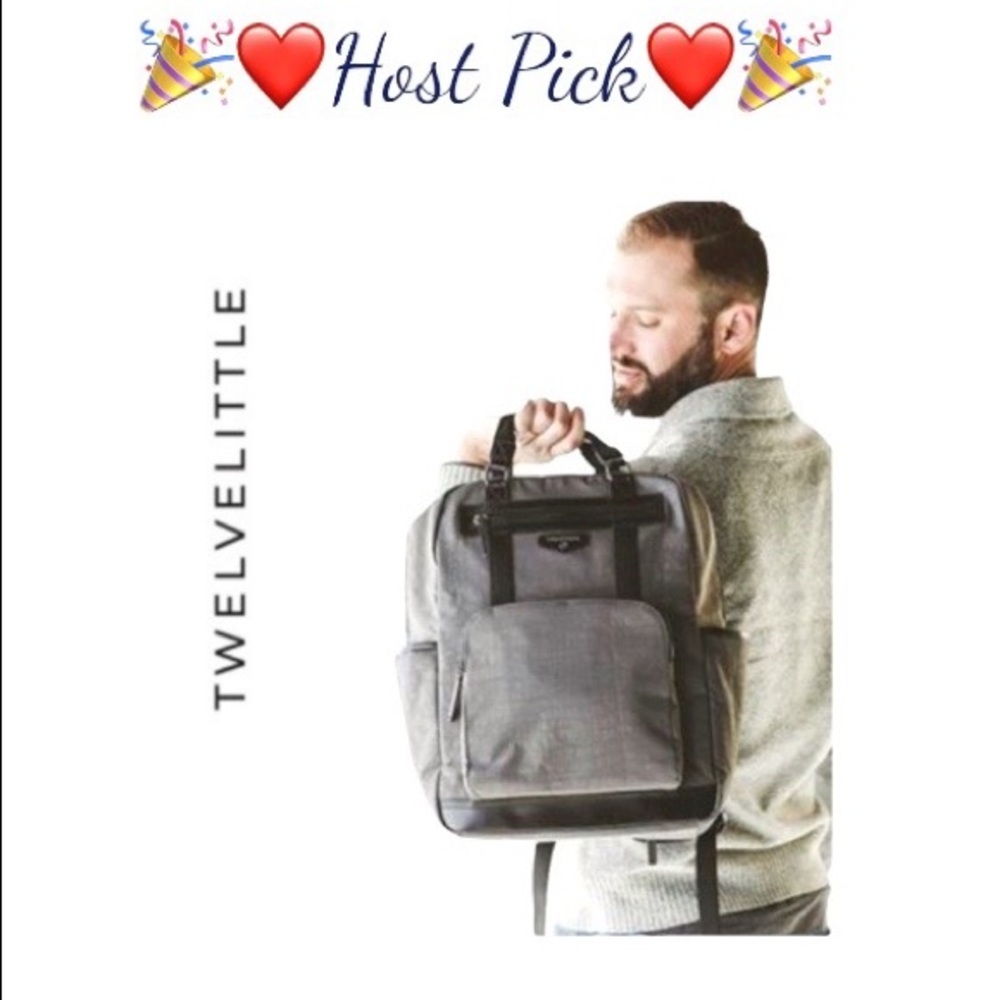 ❤️ TWElVElittle Unisex Courage Backpck, diaper bag